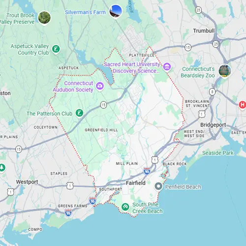 Fairfield-Map